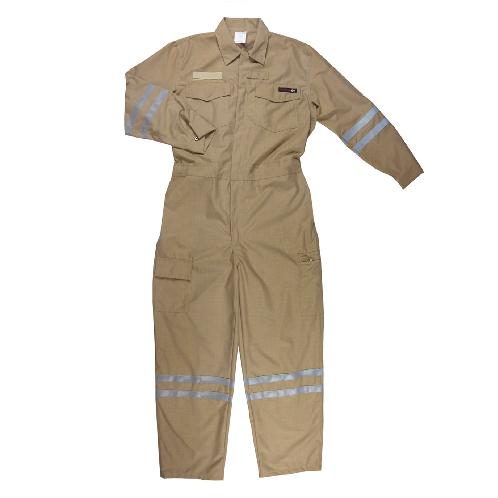Workwear for employees of oil, gas companies, Nomex coverall. FIRE RESISTANT COVERALL